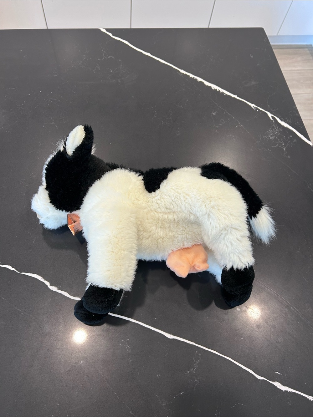 Vintage Ty Classic Clover the Cow Plush Stuffed Animal 1991 Collectible Medium